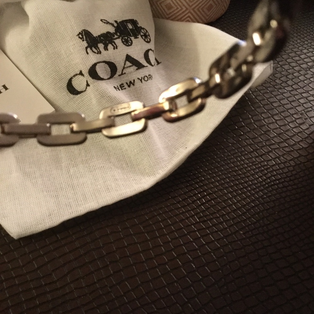 💕 Coach Chain Link Bangle Bracelet 💕 - Picture 3 of 7